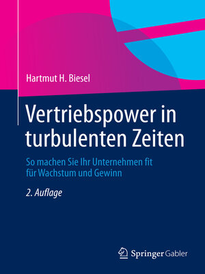 cover image of Vertriebspower in turbulenten Zeiten